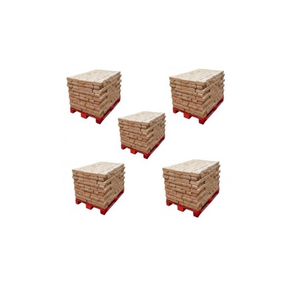 Bûches compressées - 2700 bûches - 100% écologique
